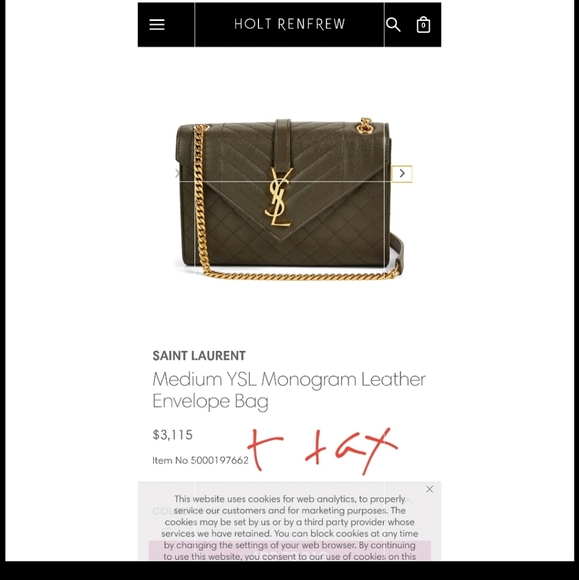 Bag Ysl- SOLD!!! NO NEED FOR OFFERS - Picture 6 of 6